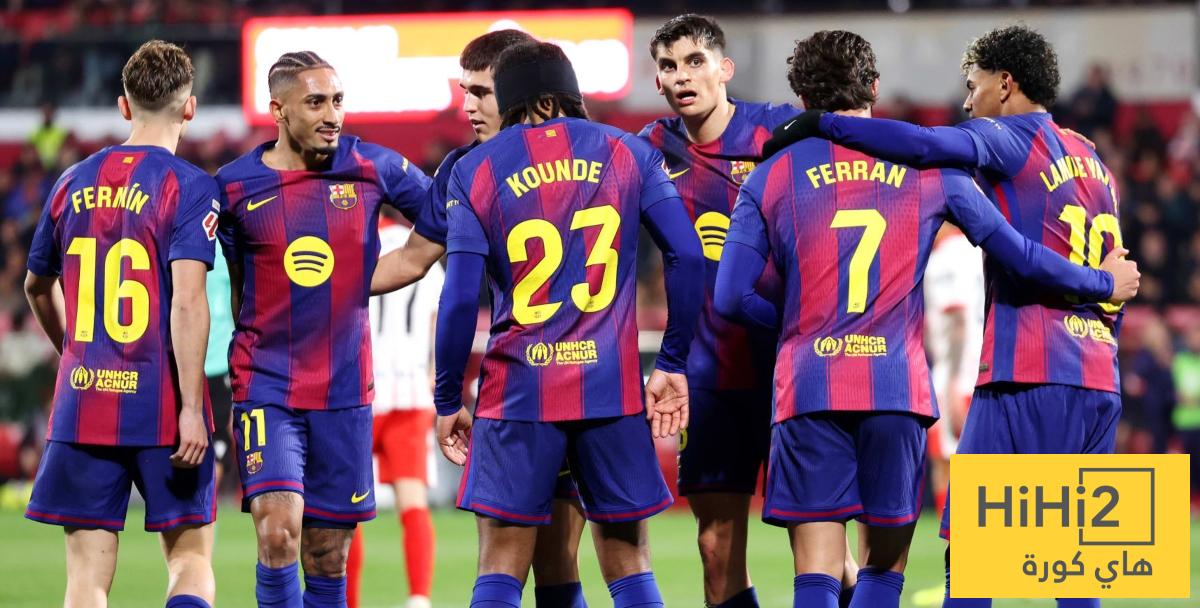 غرفة ملابس برشلونة تعجل بحسم لقب الليغا