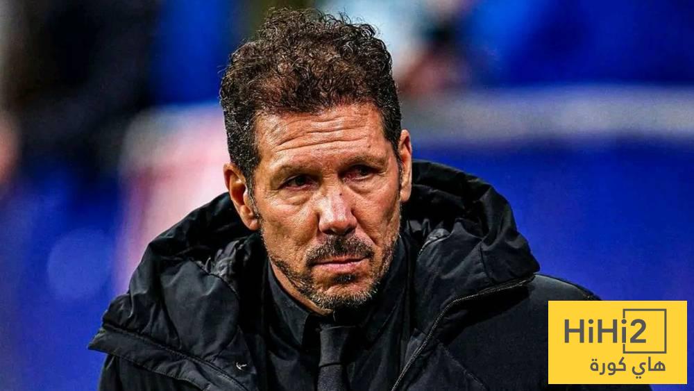 أخبار سارة لـ سيميوني قبل مواجهة آرسنال في إياب الأبطال