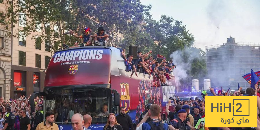 برشلونة يدرس موعدين محتملين للاحتفال بلقب الليغا