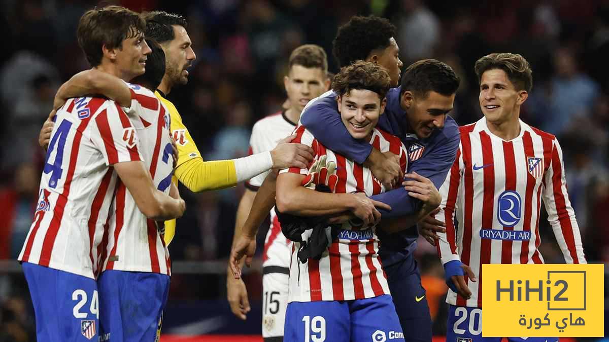 تشكيل أتلتيكو مدريد المتوقع أمام أرسنال في دوري الأبطال