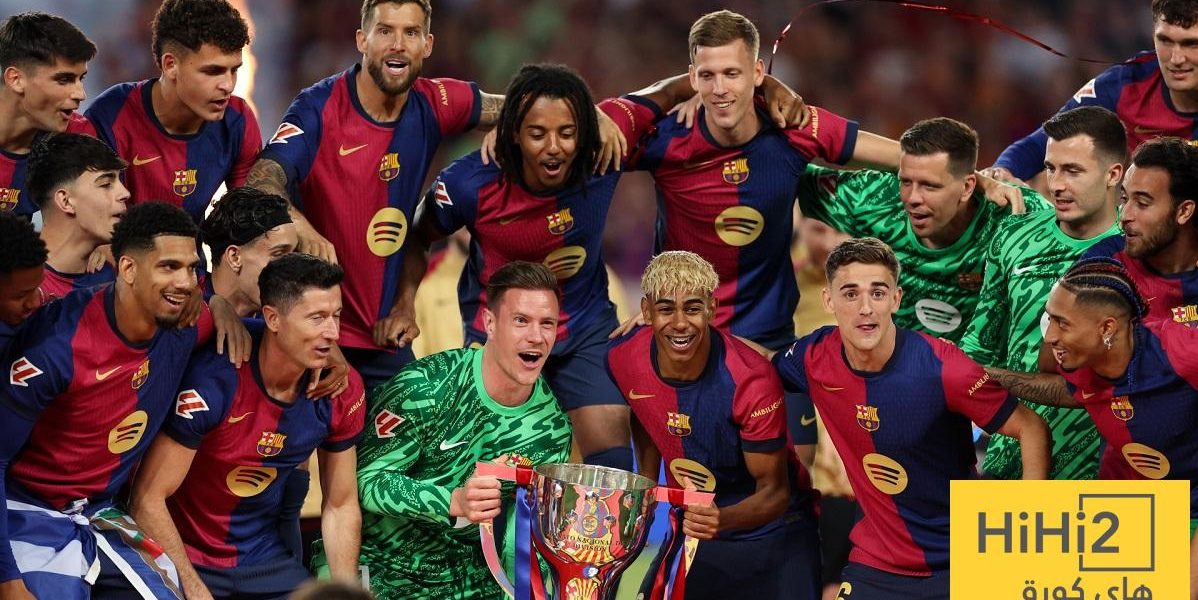 برشلونة قد يتسلم كأس الدوري الاسباني بعد الكلاسيكو