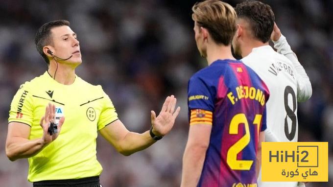 قناة ريال مدريد تثير الجدل حول حكم مباراة الذهاب ضد برشلونة