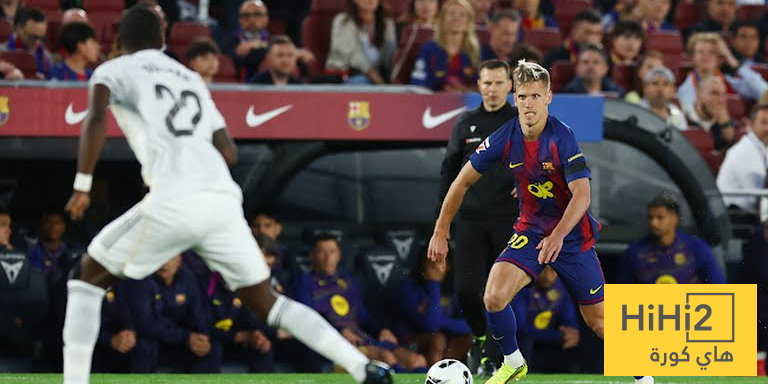 أسوأ لاعب من ريال مدريد ضد برشلونة في الشوط الاول