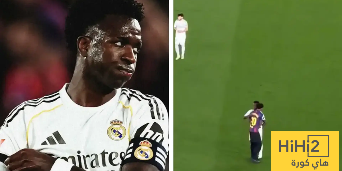 صور.. ماذا فعل فينيسيوس مع لاعبي برشلونة بعد الكلاسيكو؟