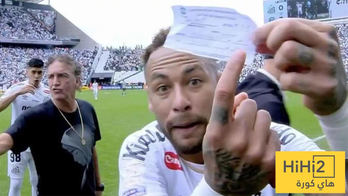 فضيحة.. حكم يستبدل نيمار بالخطأ في الدوري البرازيلي