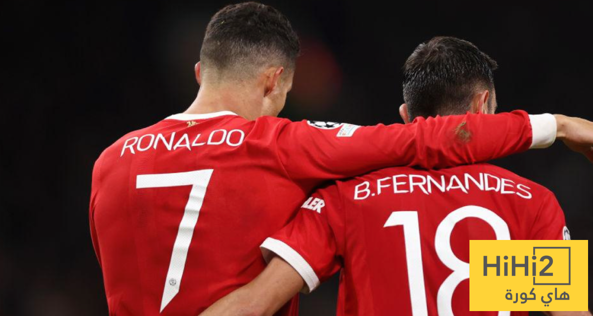 برونو فيرنانديز يكسر رقم رونالدو مع مانشستر يونايتد