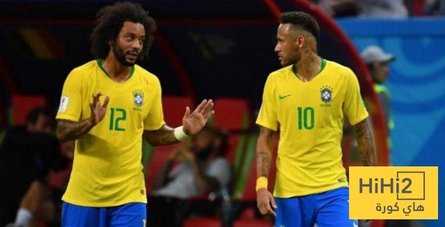 صور .. رد فعل مارسيلو على استدعاء نيمار لكأس العالم  