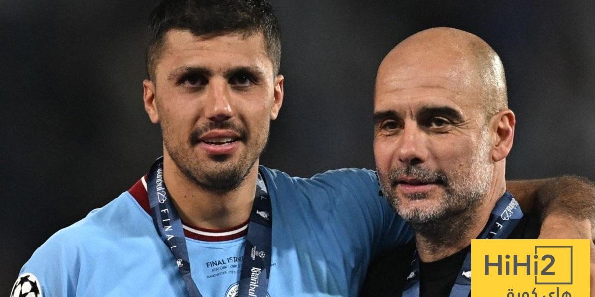 رحيل غوارديولا يسهل انتقال رودري إلى ريال مدريد