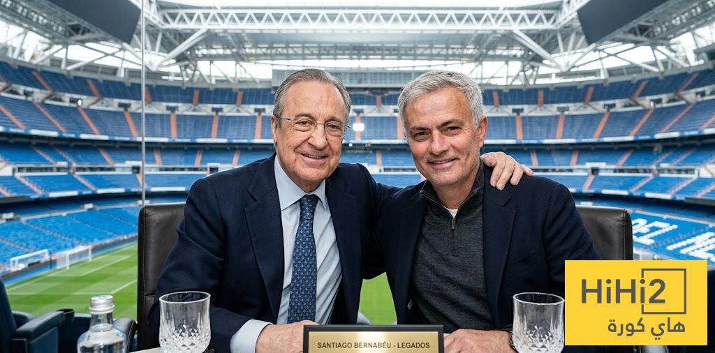 ريال مدريد لن يدفع الشرط الجزائي في عقد مورينيو !