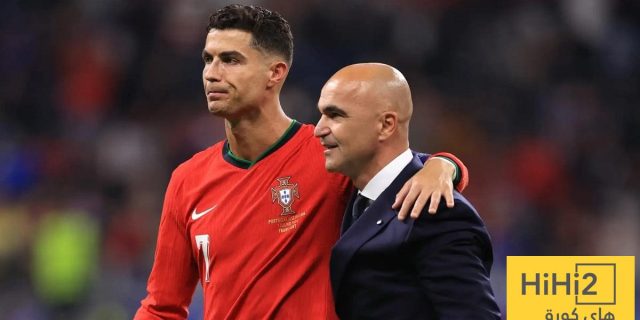 تصريح مفاجئ من مدرب البرتغال عن رونالدو
