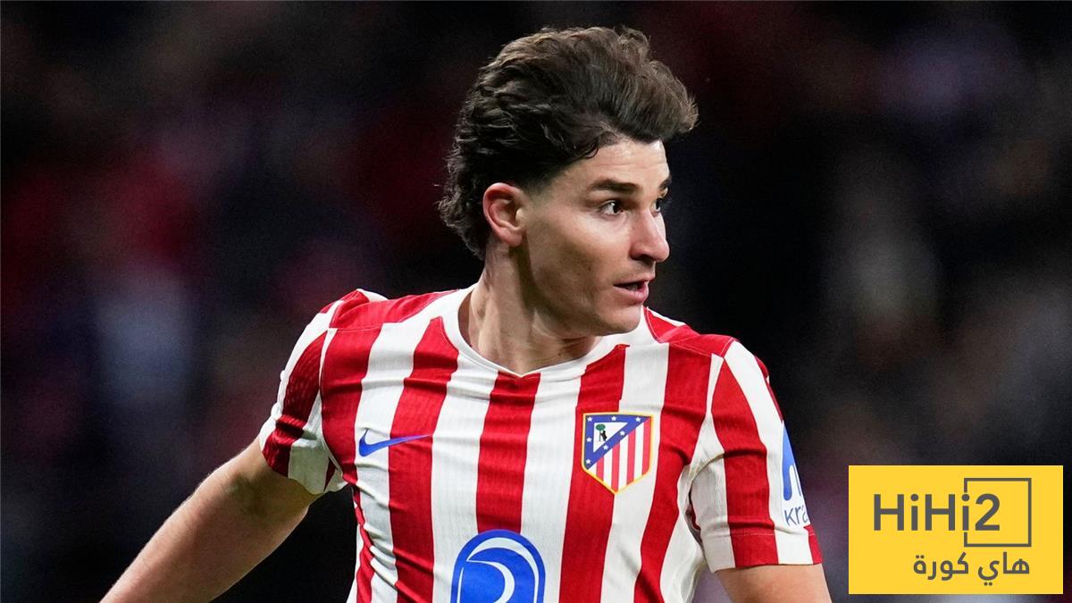 خطة أتلتيكو مدريد لمنع برشلونة من ضم ألفاريز
