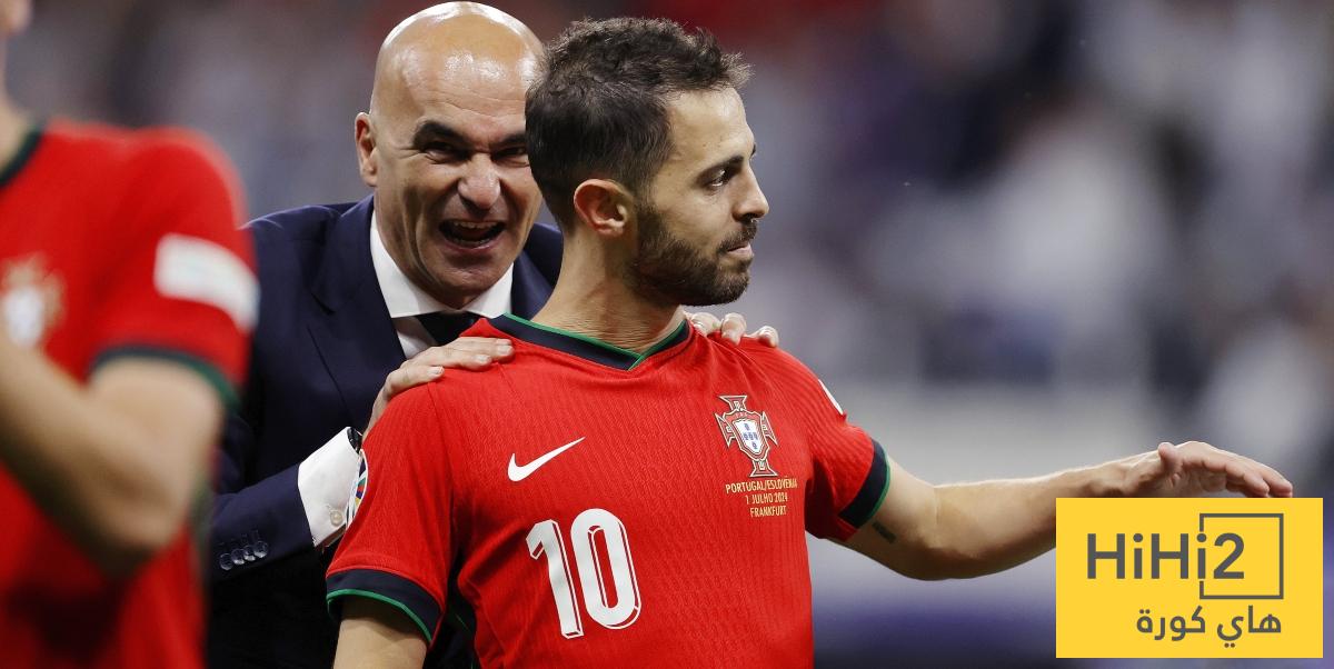مدرب البرتغال يعلق على انتقال سيلفا المحتمل لبرشلونة