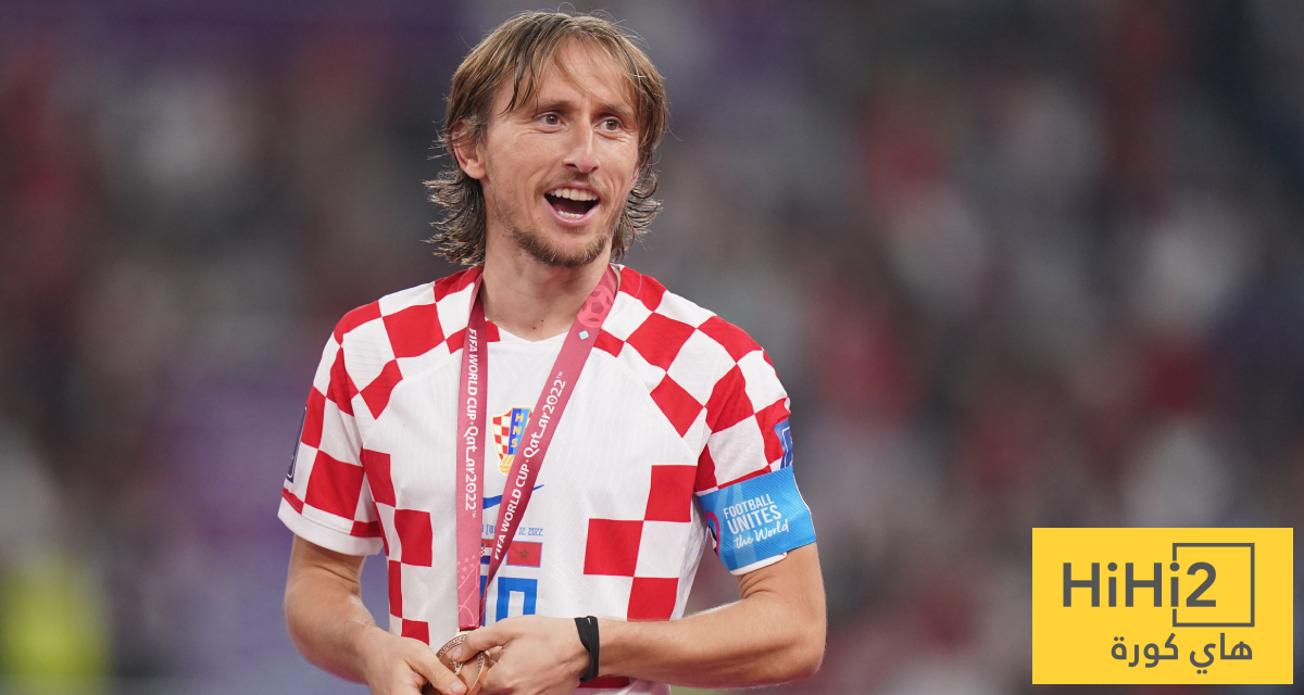 مودريتش يسعى لرقم تاريخي في كأس العالم