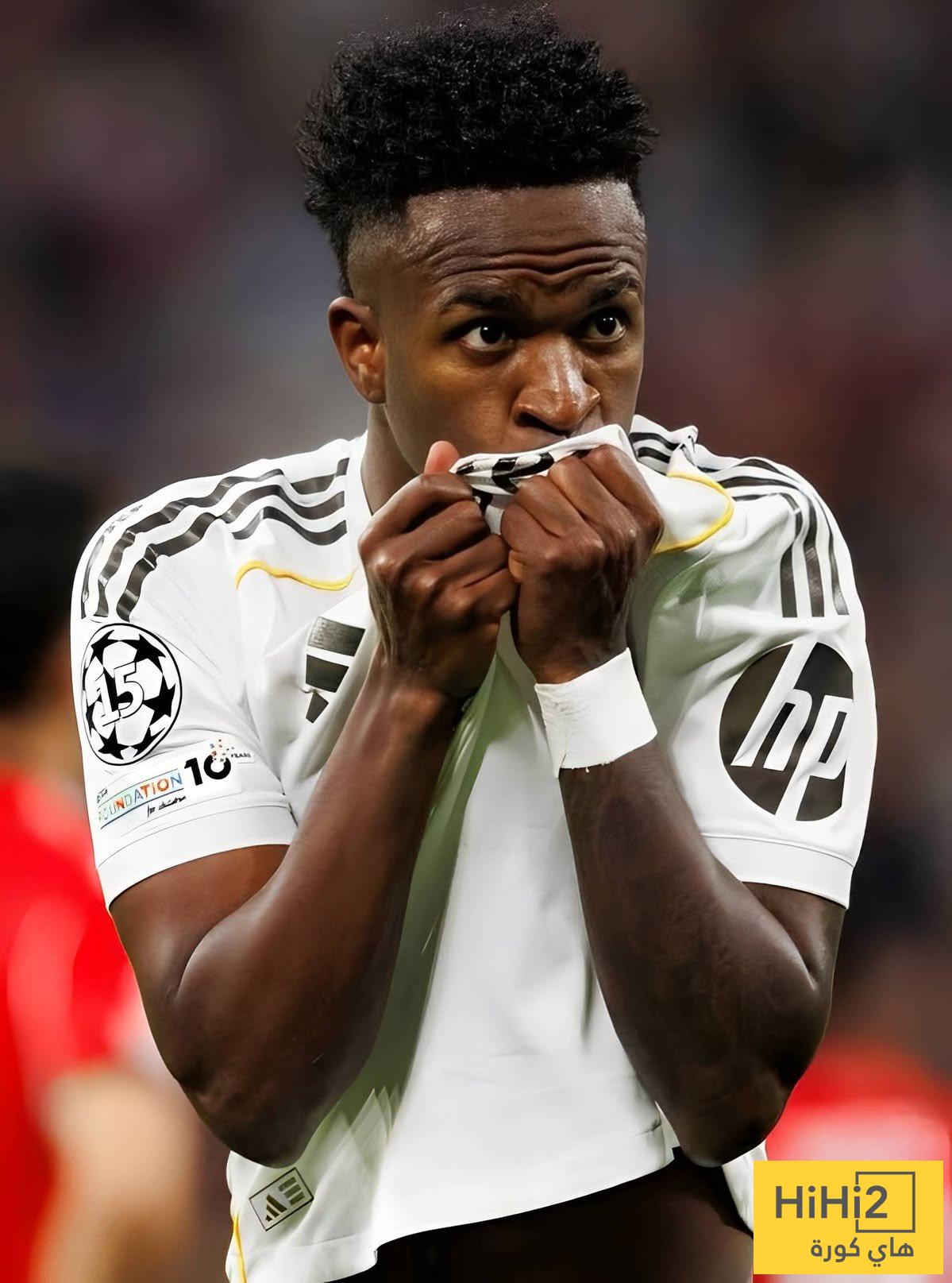 فينيسيوس يحسم مستقبله.. البقاء في ريال مدريد أو الرحيل المجاني