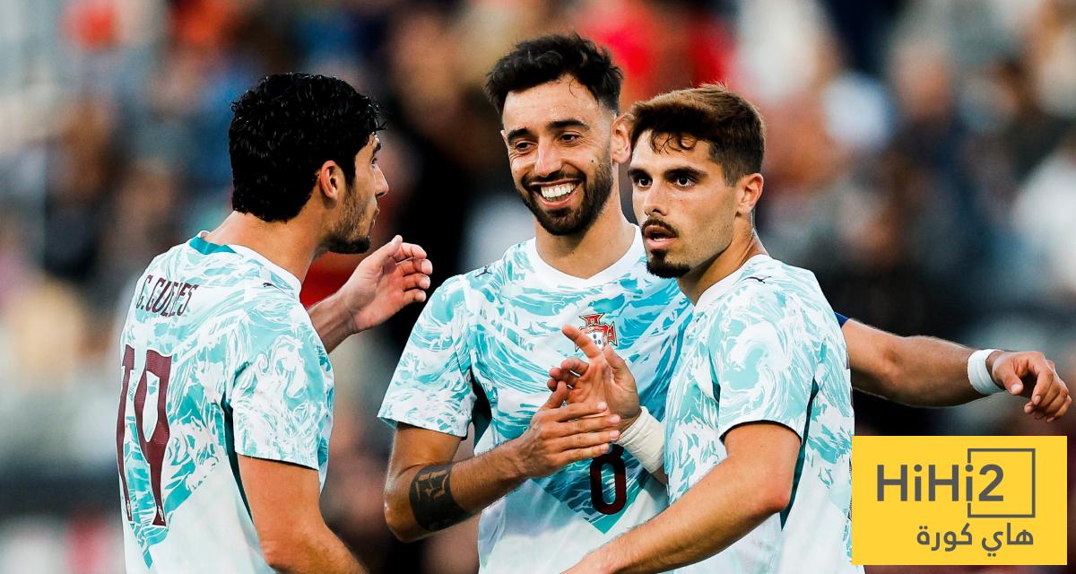 تشكيلة البرتغال الرسمية ضد نيجيريا في لقاء ودي