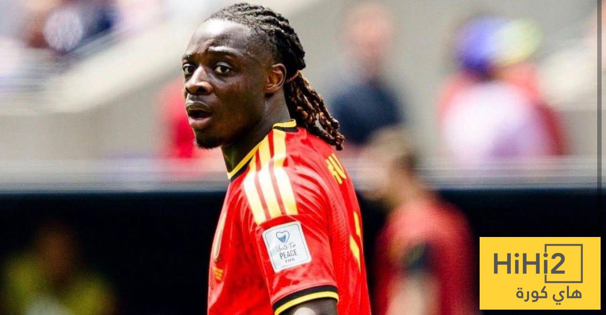 دوكو يوجه ضربة قوية لمنتخب بلجيكا قبل مواجهة إيران في المونديال