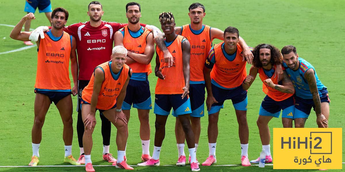 عاجل : التشكيلة الرسمية للمنتخب الإسباني أمام السعودية