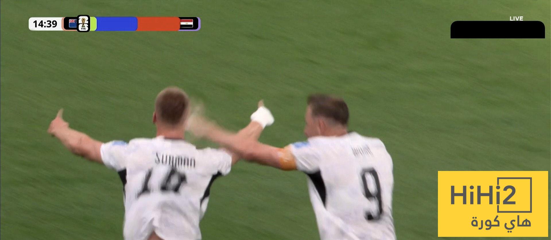 الصالح سبورت : منتخب نيوزيلندا يتقدم بالهدف الأول في شباك مصر