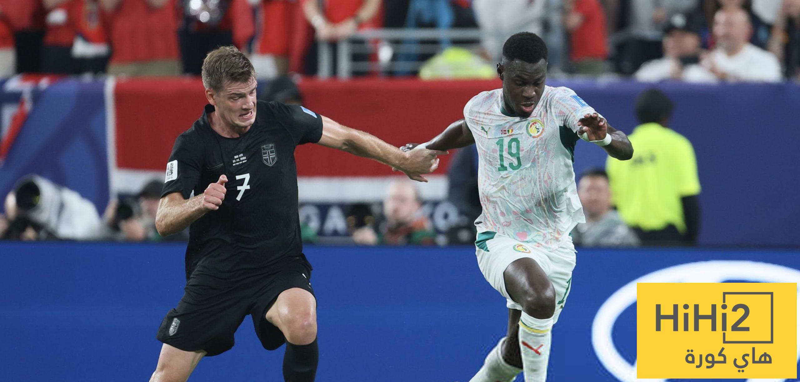 النرويج تفتتح التسجيل في شباك منتخب السنغال