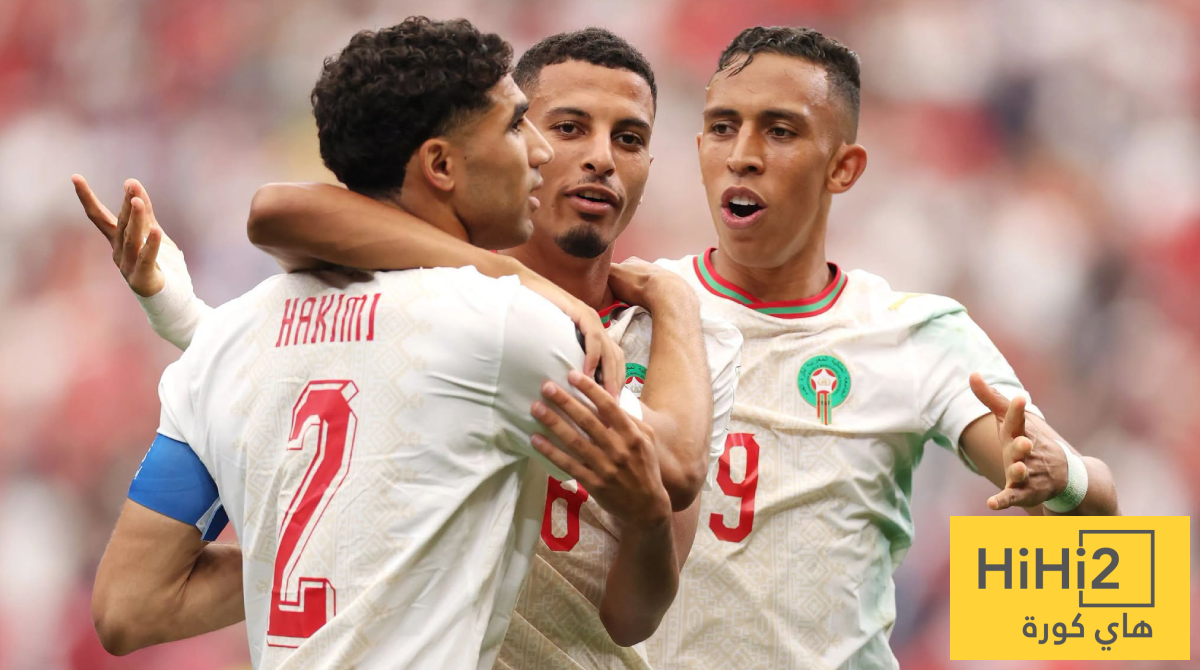 مساحات سبورت : صورة – خطوة واحدة تفصل المغرب عن إنجاز تاريخي في كأس العالم
