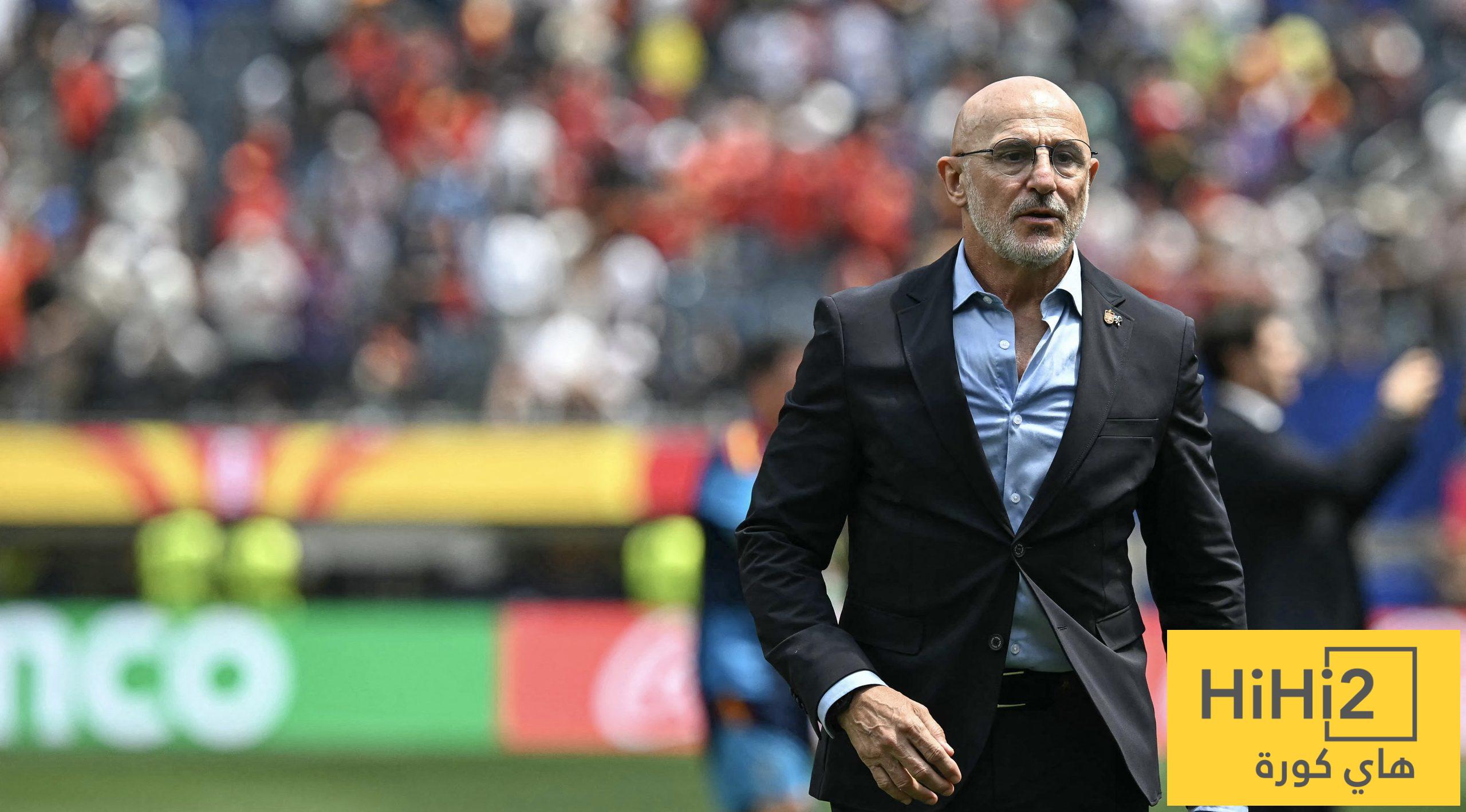 دي لا فوينتي يدخل تاريخ منتخب إسبانيا من الباب الكبير