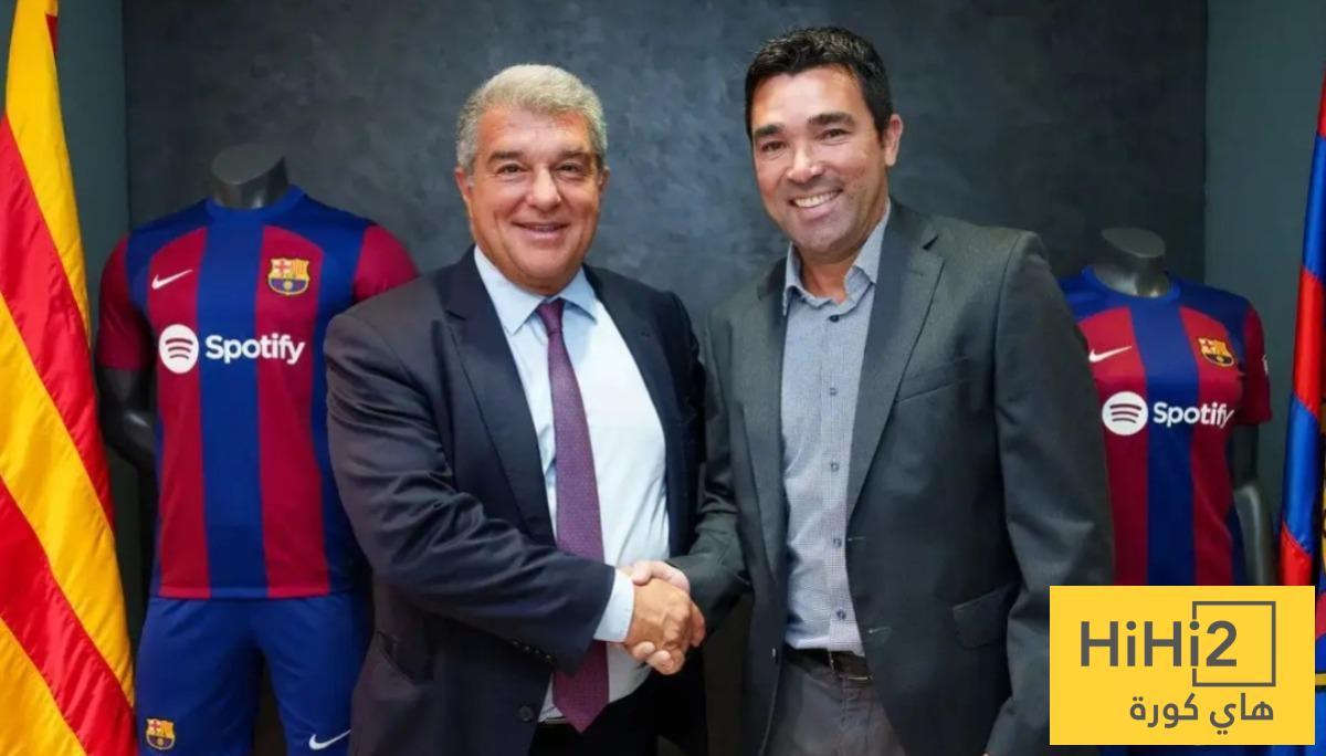 لابورتا وديكو يتفقان.. هذا اللاعب لا يمكن المساس به في برشلونة