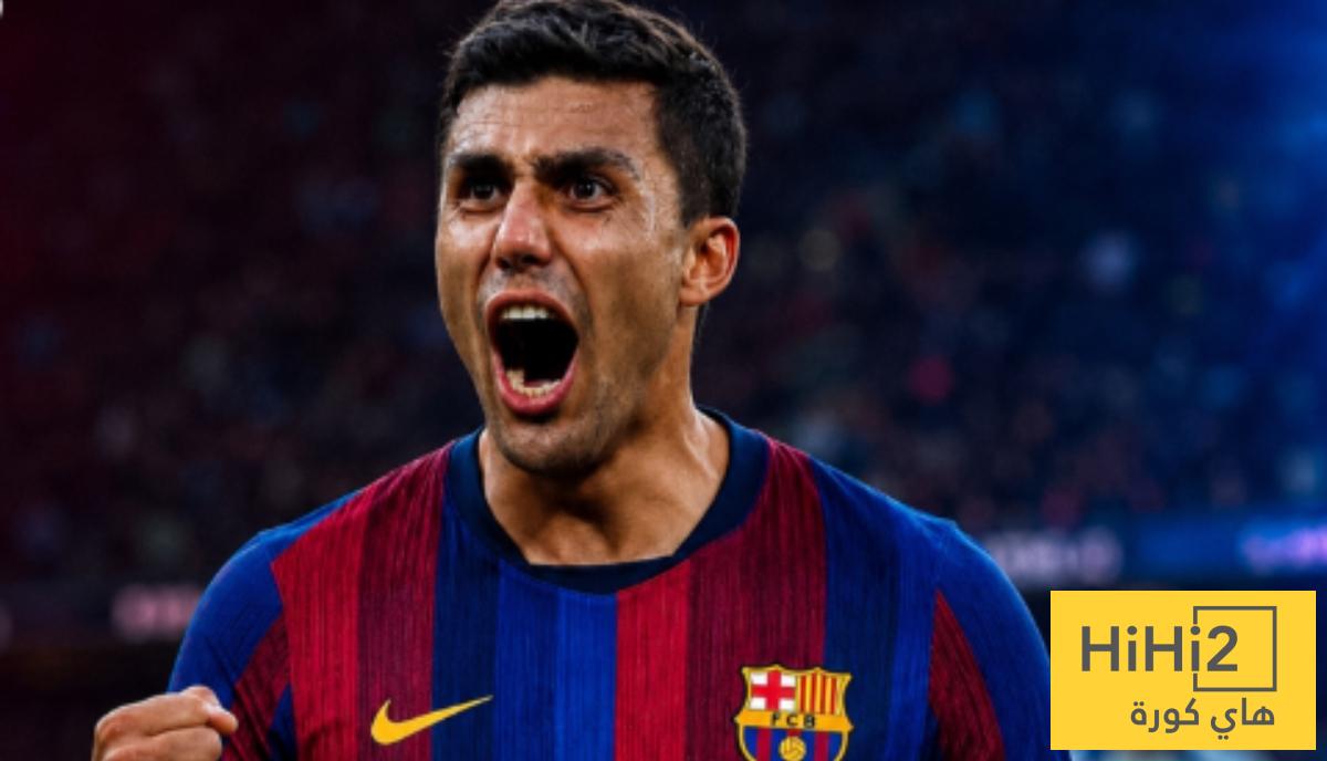 تفاؤل في برشلونة .. قيمة العرض النهائي لبرشلونة من اجل رودري