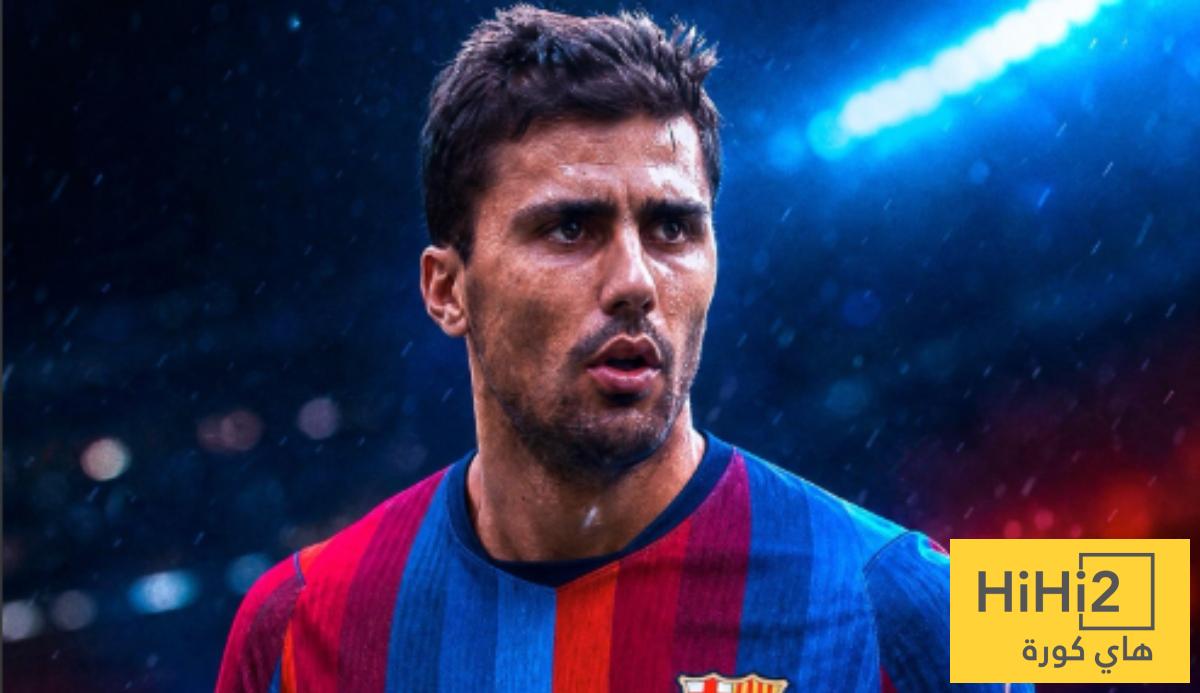هدف برشلونة في صفقة رودري