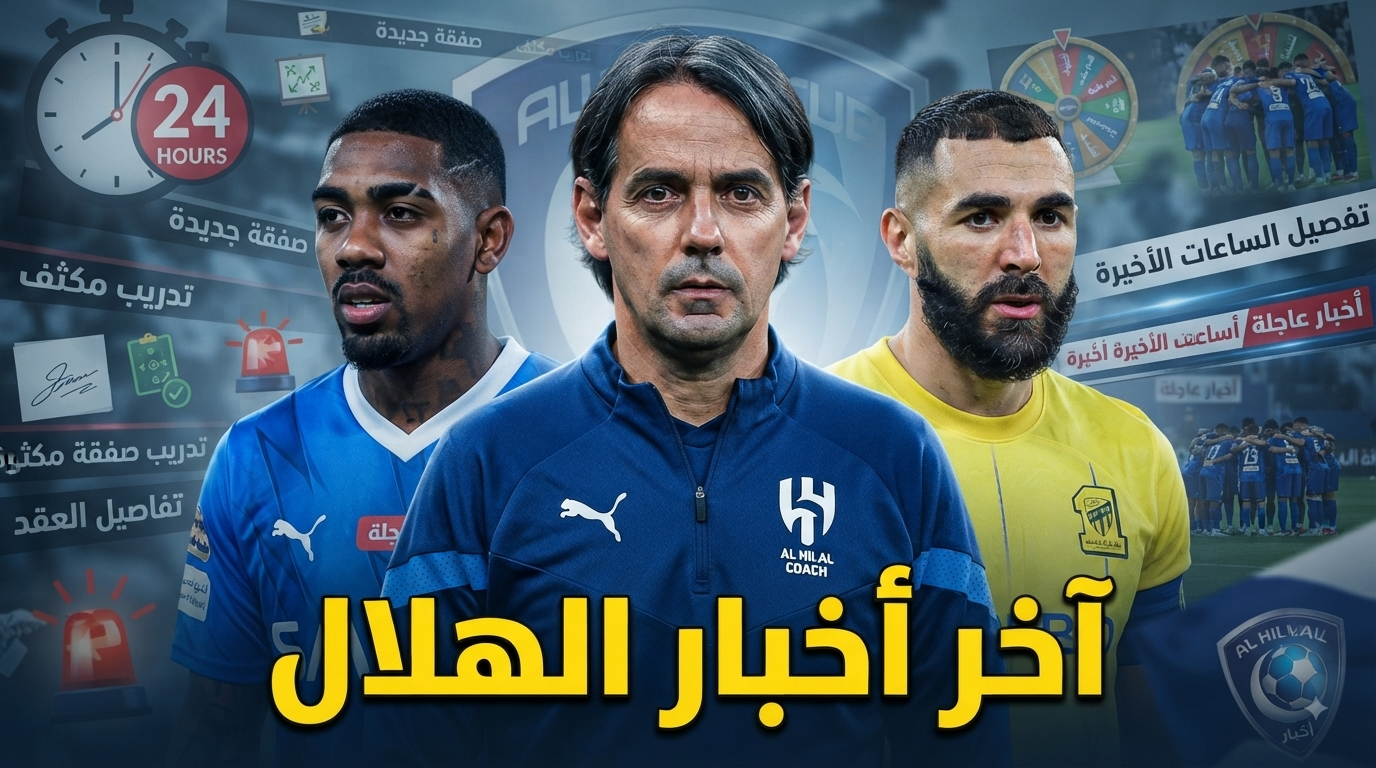 ملخص أخبار الهلال خلال الساعات الماضية