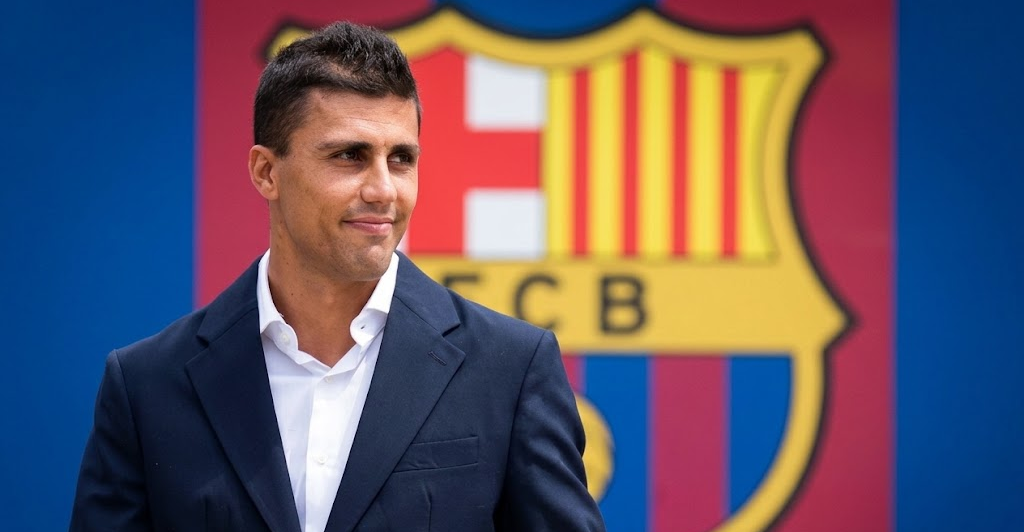 عاجل : رسميا رودري لاعبا لبرشلونة