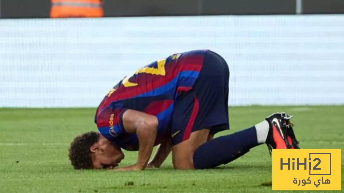 مخاوف مصرية بشأن وضع حمزة عبد الكريم مع برشلونة