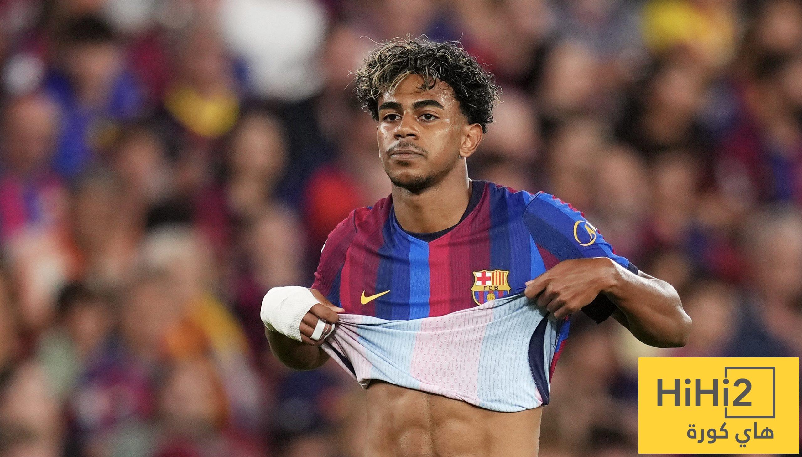 أرقام لامين يامال أمام أتلتيك بيلباو في الدوري الإسباني