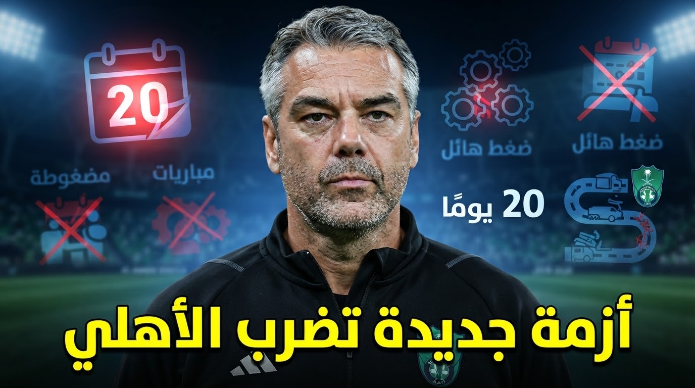 ضغط ناري ينتظر الأهلي خلال 20 يومًا فقط