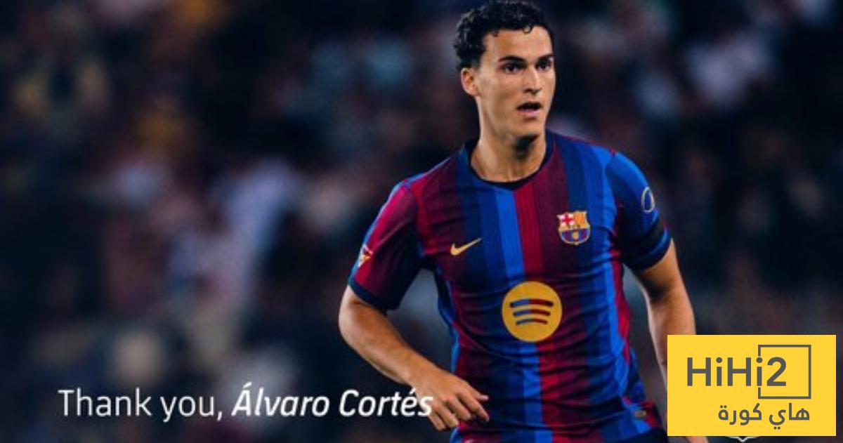 رسميا .. برشلونة يعلن انتقاله كورتيس الى انتويرب