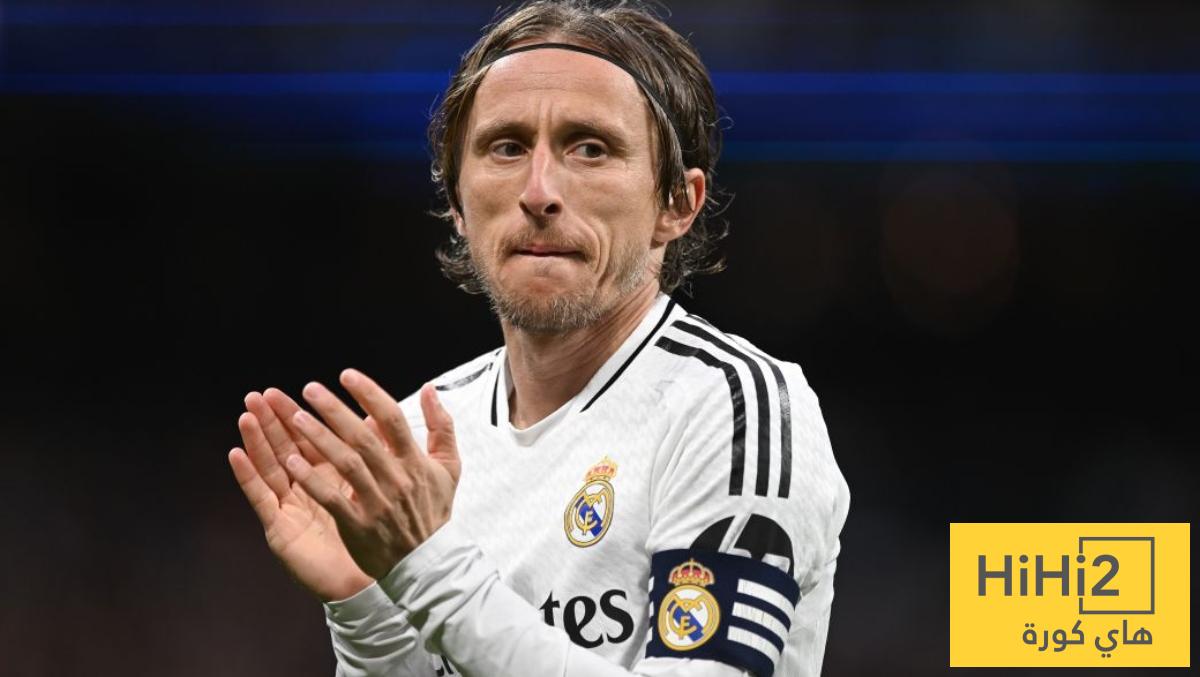 مودريتش يتباهى بكونه اللاعب الاكثر تحقيقا للالقاب مع ريال مدريد