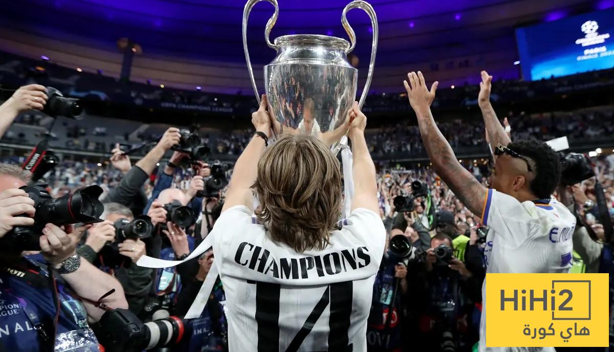 مودريتش رد .. لماذا فاز ريال مدريد بدوري ابطال اوروبا اكثر من اللغيا في فترتك ؟