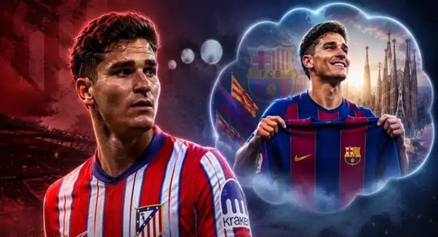 مفاجأة .. أتلتيكو مدريد هو من سيعرض ألفاريز على برشلونة في يناير