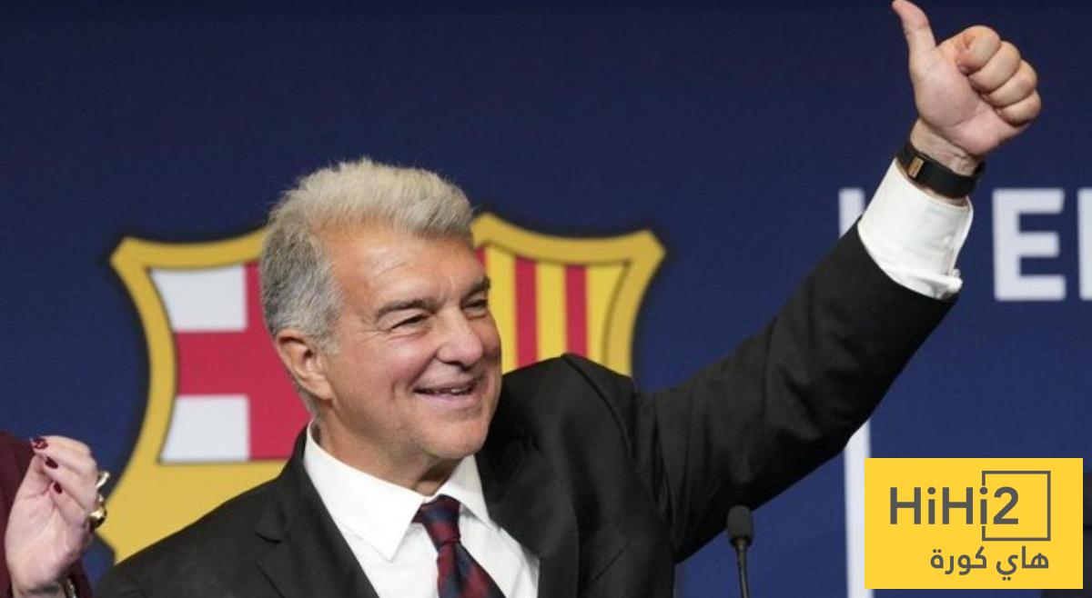 كم انفق لابورتا منذ عودته لـ برشلونة في 2021 ؟