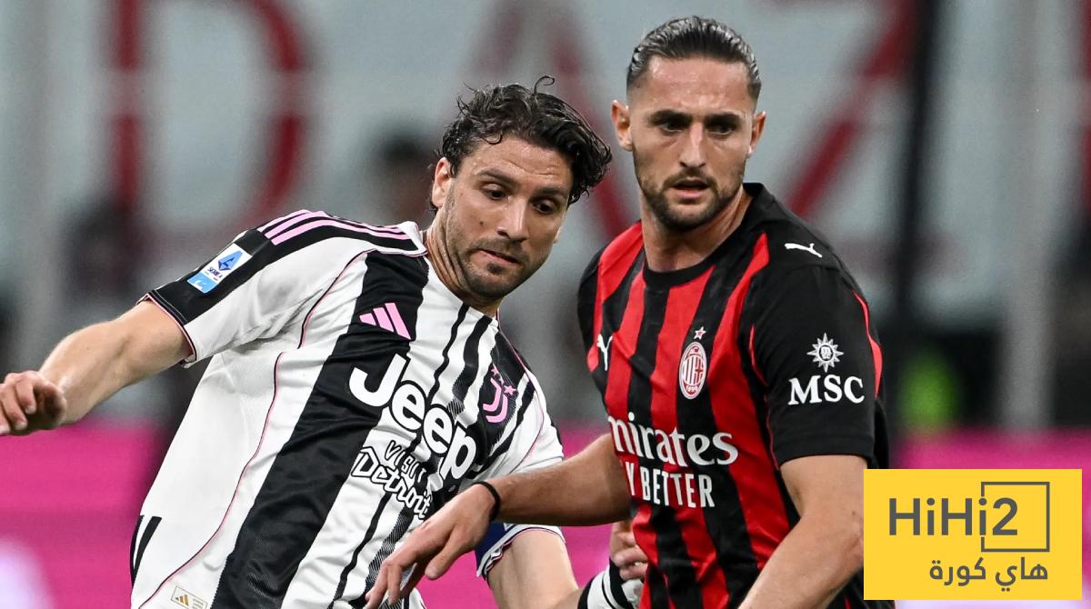 أرقام تاريخية تدعم يوفنتوس ضد ميلان في الدوري الإيطالي