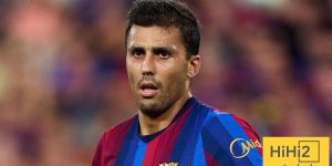 رودري على أعتاب أول إنجازاته بقميص برشلونة