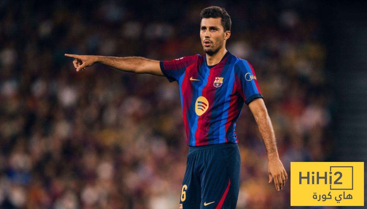 رودري يرفع مستوى برشلونة إلى مكان آخر