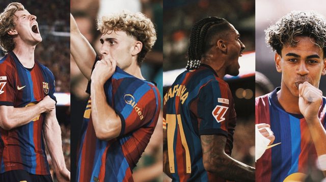 26 هدفًا تكفي.. من قال أن برشلونة يحتاج لمهاجم صريح؟