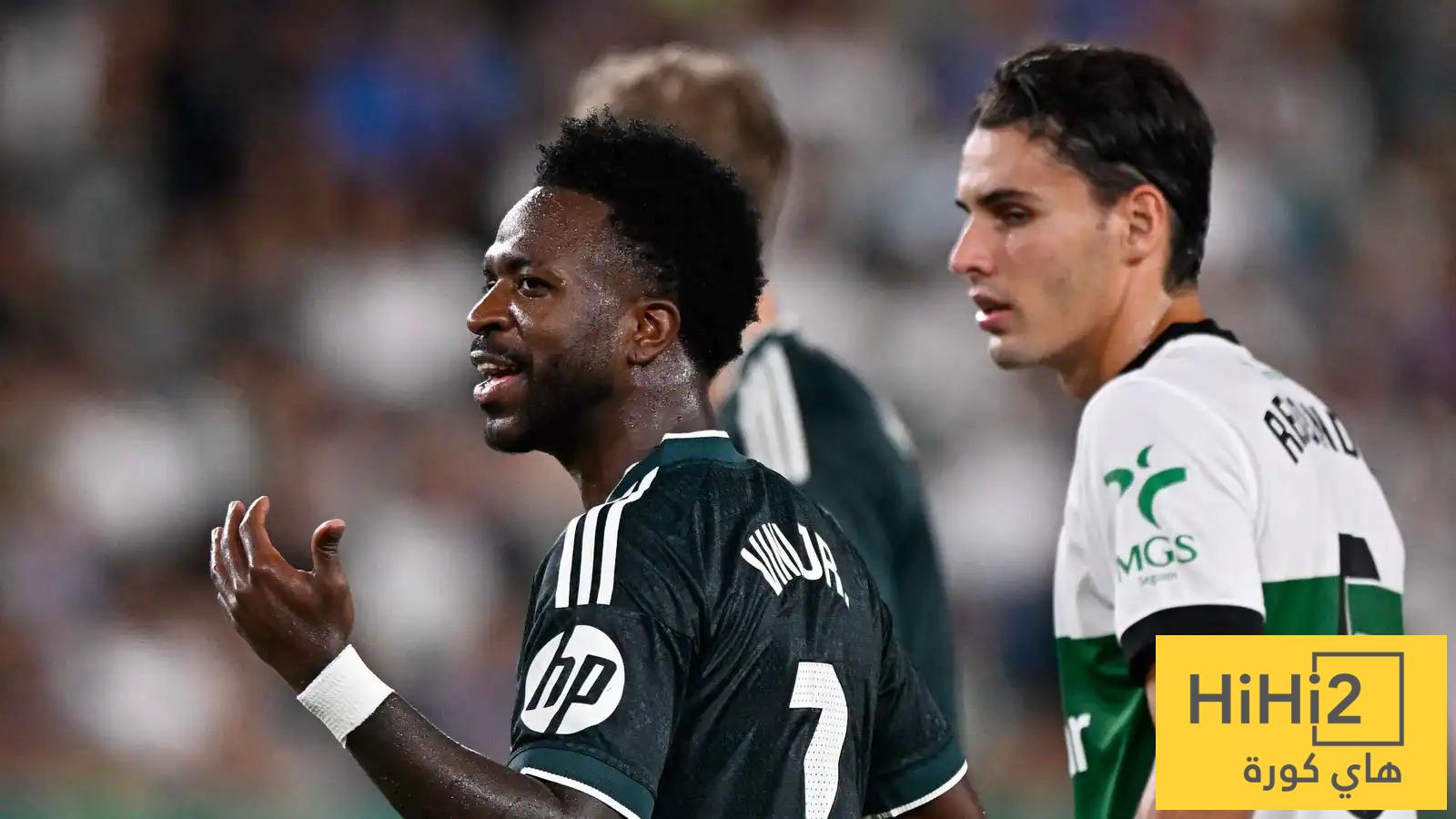 فينيسيوس يطلب مهلة جديدة من جماهير ريال مدريد