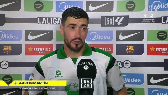 تعليق لاعب راسينغ بعد الهزيمة القاسية ضد برشلونة
