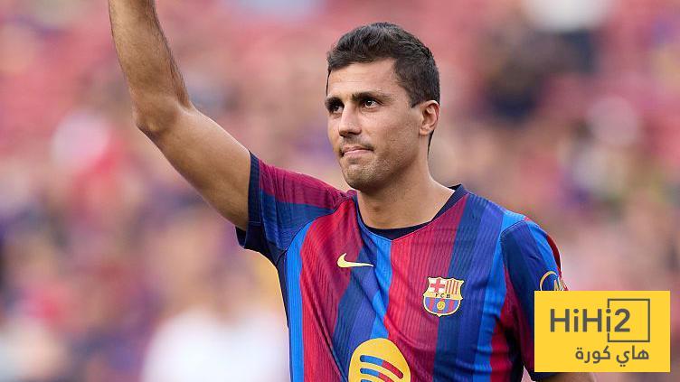 صورة – رد فعل رودري بعد هدف إشبيلية أمام برشلونة