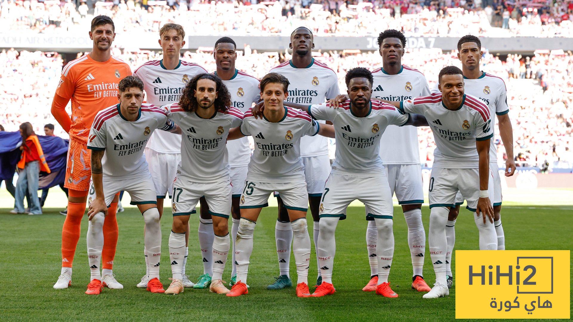 ماركا تكشف المستور في ريال مدريد: الفريق الأخير في 3 أرقام بدنية