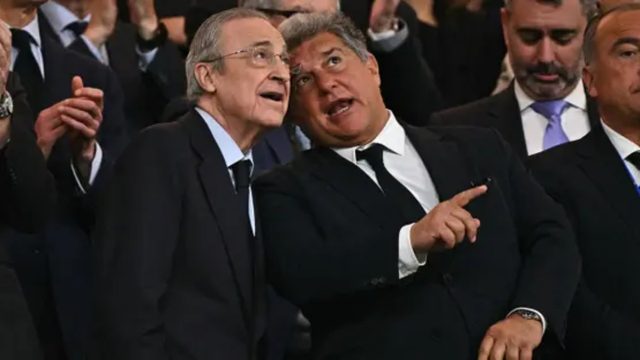 تصريحات عنيفة من لابورتا ضد ريال مدريد